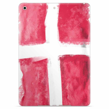 iPad 10.2 2019/2020/2021 TPU Hoesje - Deense Vlag