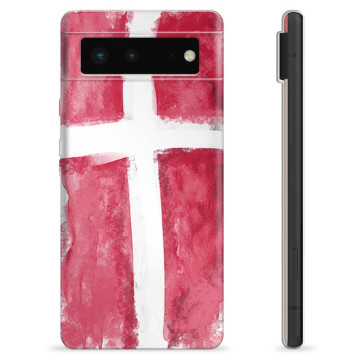 Google Pixel 6 TPU Hoesje - Deense Vlag