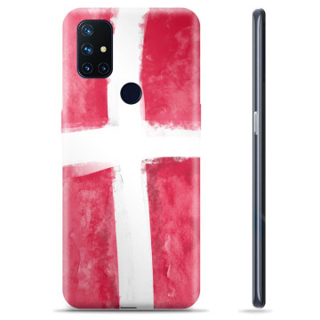 OnePlus Noord N10 5G TPU Hoesje - Deense Vlag