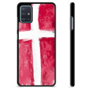 Samsung Galaxy A51 Beschermende Cover - Deense Vlag