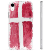 iPhone XR TPU Hoesje - Deense Vlag