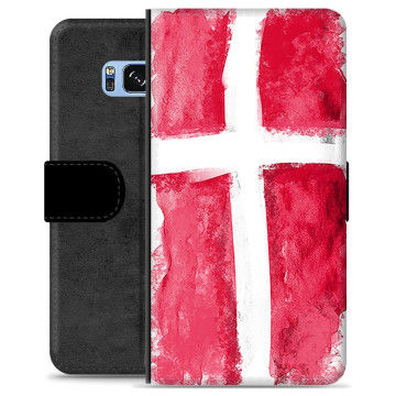 iPhone 7/8/SE (2020)/SE (2022) Premium Portemonnee Hoesje - Deense Vlag