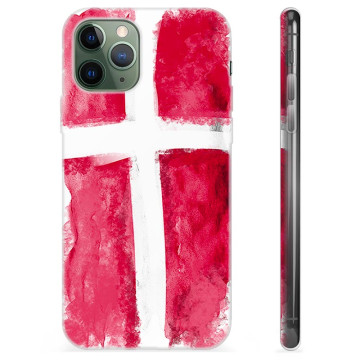 iPhone 11 Pro TPU Hoesje - Deense Vlag