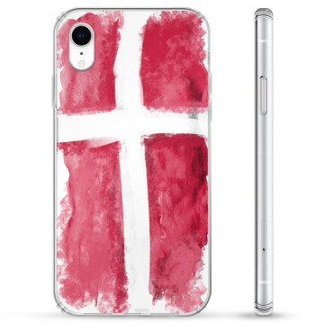 iPhone XR Hybride Hoesje - Deense Vlag