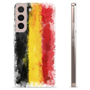 Samsung Galaxy S22 5G TPU Hoesje - Duitse Vlag