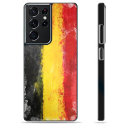 Samsung Galaxy S21 Ultra 5G Beschermende Cover - Duitse Vlag