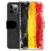iPhone 12 Pro Max Premium Portemonnee Hoesje - Duitse Vlag