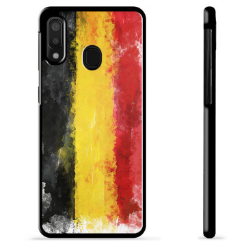 Samsung Galaxy A20e Beschermende Cover - Duitse Vlag