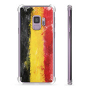 Samsung Galaxy S9+ Hybride Hoesje - Duitse Vlag