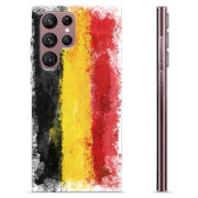 Samsung Galaxy S22 Ultra 5G TPU Hoesje - Duitse Vlag