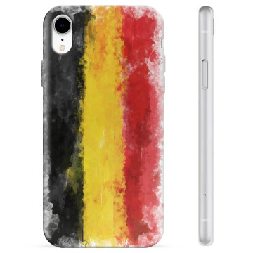 iPhone XR TPU Hoesje - Duitse Vlag