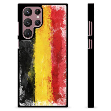 Samsung Galaxy S22 Ultra 5G Beschermende Cover - Duitse Vlag