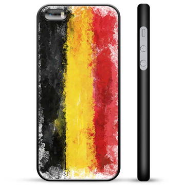 iPhone 5/5S/SE Beschermende Cover - Duitse Vlag