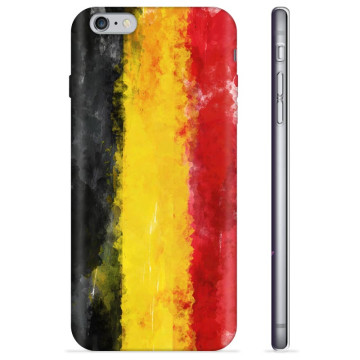 iPhone 6 / 6S TPU Hoesje - Duitse Vlag