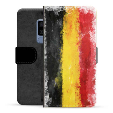 Samsung Galaxy S9 Premium Portemonnee Hoesje - Duitse Vlag