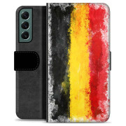 Samsung Galaxy S22+ 5G Premium Portemonnee Hoesje - Duitse Vlag