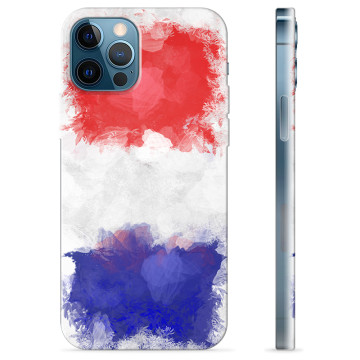 iPhone 12 Pro TPU Hoesje - Franse Vlag