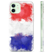 iPhone 12 TPU Hoesje - Franse Vlag