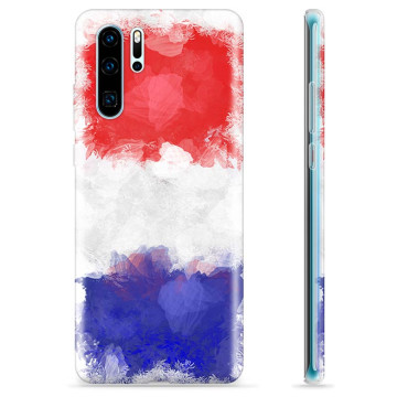 Huawei P30 Pro TPU Hoesje - Franse Vlag