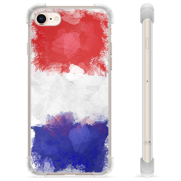 iPhone 7/8/SE (2020)/SE (2022) Hybride Hoesje - Franse Vlag