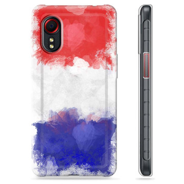 Samsung Galaxy Xcover 5 TPU Hoesje - Franse Vlag