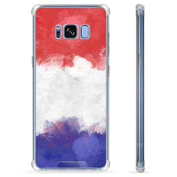 Samsung Galaxy S8 Hybride Hoesje - Franse Vlag