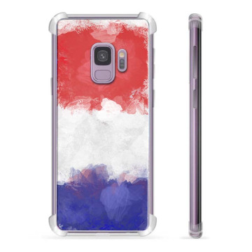 Samsung Galaxy S9 Hybride Hoesje - Franse Vlag