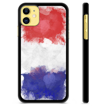 iPhone 11 Beschermende Cover - Franse Vlag