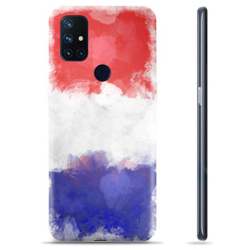 OnePlus Nord N10 5G TPU Hoesje - Franse Vlag