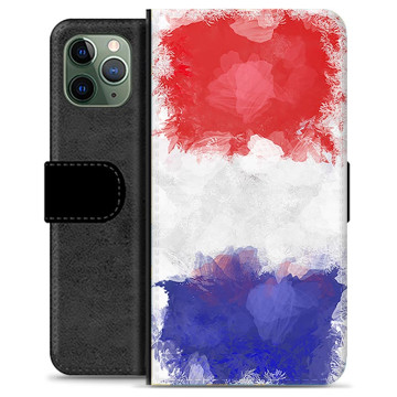 iPhone 11 Pro Premium Portemonnee Hoesje - Franse Vlag