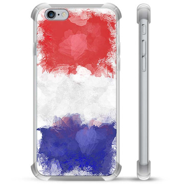 iPhone 6 / 6S Hybride Hoesje - Franse Vlag