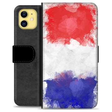 iPhone 11 Premium Portemonnee Hoesje - Franse Vlag