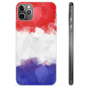 iPhone 11 Pro Max TPU Hoesje - Franse Vlag