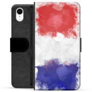 iPhone XR Premium Portemonnee Hoesje - Franse Vlag