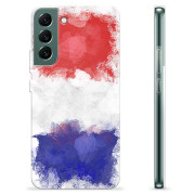 Samsung Galaxy S22+ 5G TPU Hoesje - Franse Vlag