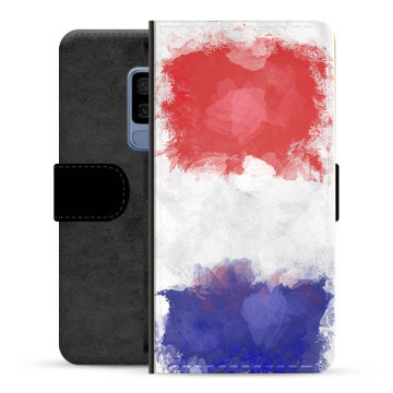 Samsung Galaxy S9 Premium Portemonnee Hoesje - Franse Vlag