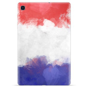 Samsung Galaxy Tab S6 Lite 2020/2022/2024 TPU Hoesje - Franse Vlag