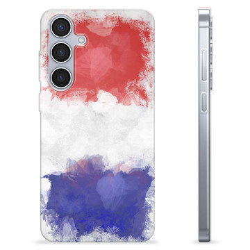 Samsung Galaxy S24+ TPU Hoesje - Franse Vlag