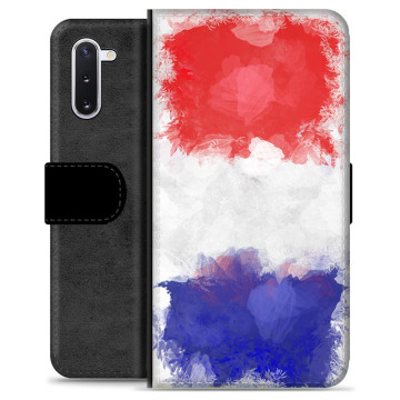 Samsung Galaxy Note10 Premium Portemonnee Hoesje - Franse Vlag