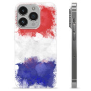 iPhone 14 Pro TPU Hoesje - Franse Vlag