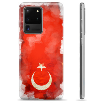 Samsung Galaxy S20 Ultra TPU Hoesje - Turkse Vlag