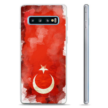 Samsung Galaxy S10+ TPU Hoesje - Turkse Vlag