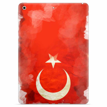 iPad 10.2 2019/2020/2021 TPU Hoesje - Turkse Vlag