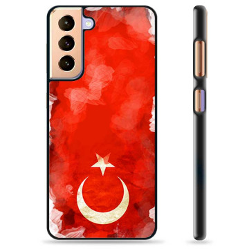 Samsung Galaxy S21+ 5G Beschermende Cover - Turkse Vlag