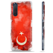 Sony Xperia 5 II TPU Hoesje - Turkse Vlag