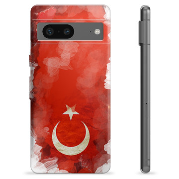 Google Pixel 7 TPU Hoesje - Turkse Vlag