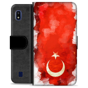 Samsung Galaxy A10 Premium Portemonnee Hoesje - Turkse Vlag