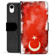 iPhone XR Premium Portemonnee Hoesje - Turkse Vlag