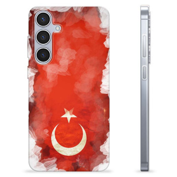 Samsung Galaxy S24+ TPU Hoesje - Turkse Vlag