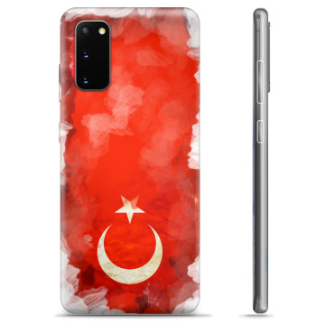 Samsung Galaxy S20 TPU Hoesje - Turkse Vlag